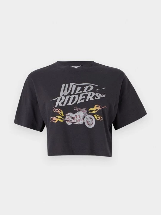 Foto van product T-shirt print Noisy May grijs