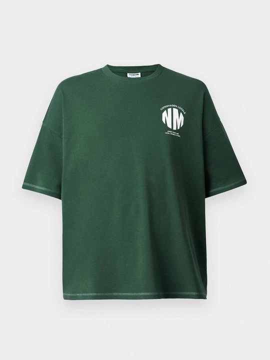 Foto van product T-shirt print Noisy May groen