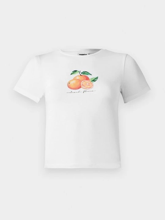 Foto van product T-shirt print Noisy May wit