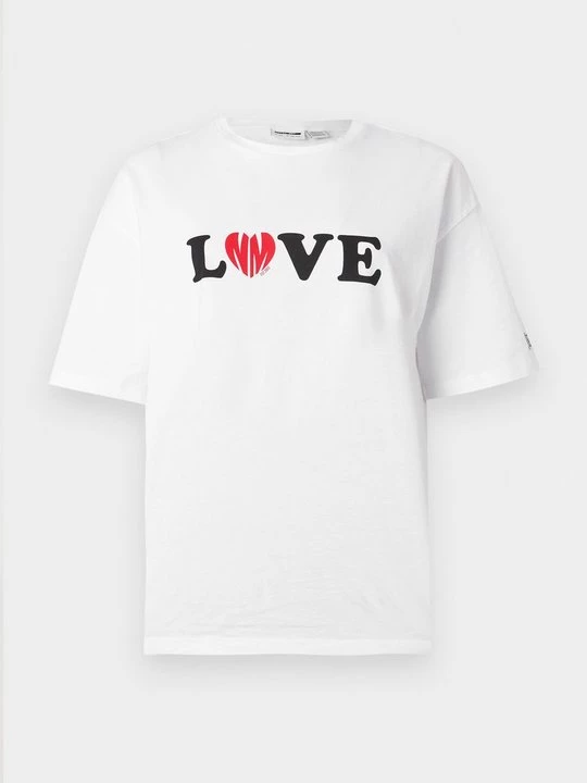Foto van product T-shirt print Noisy May wit