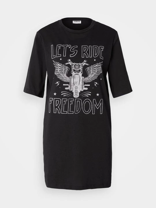 Foto van product T-shirt print Noisy May zwart