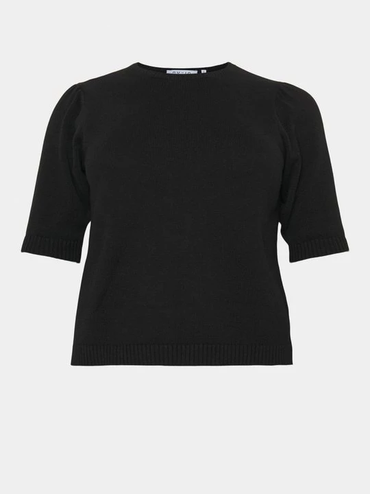 Foto van product T-shirt print Nu-In zwart
