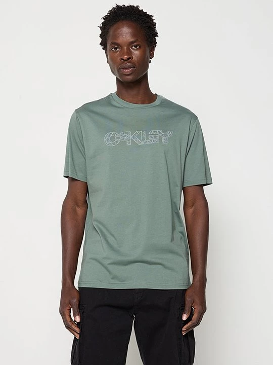 Foto van product T-shirt print Oakley groen