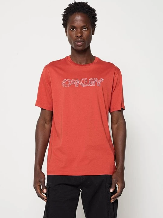 Foto van product T-shirt print Oakley rood
