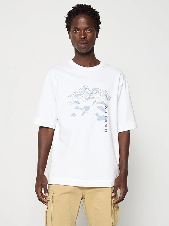 Foto van product T-shirt print Oakley wit
