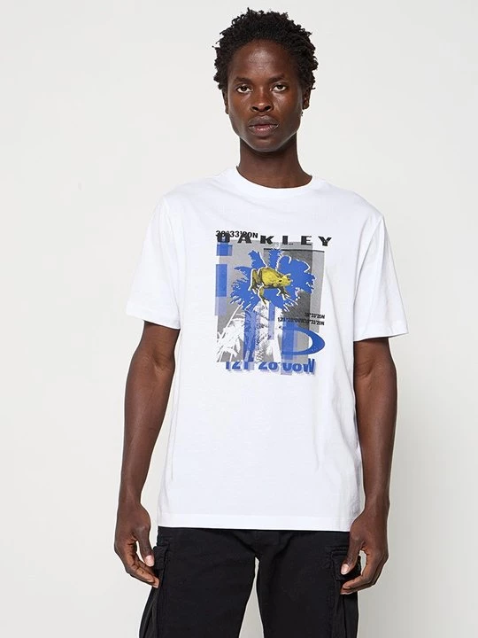 Foto van product T-shirt print Oakley wit