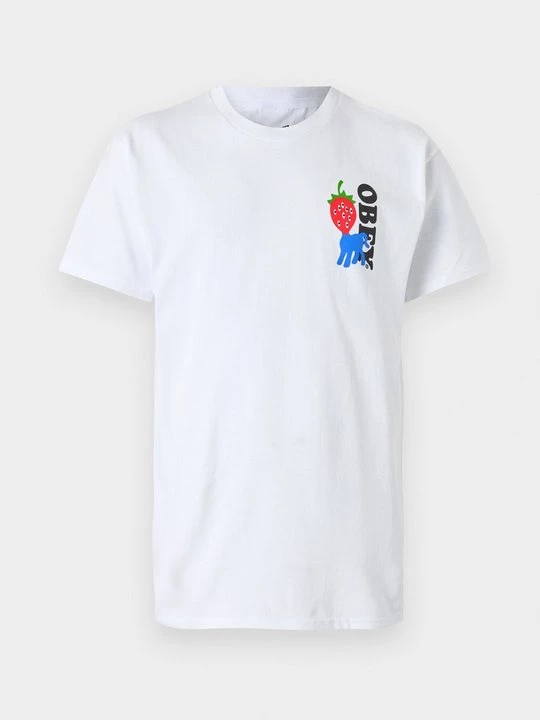 Foto van product T-shirt print Obey Clothing wit