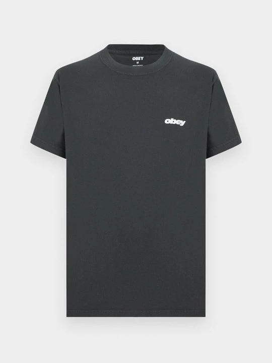 Foto van product T-shirt print Obey Clothing zwart