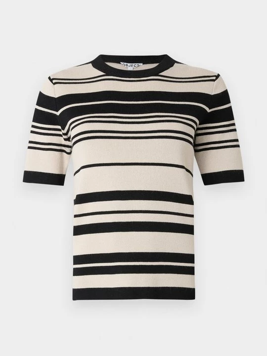 Foto van product T-shirt print Object zwart