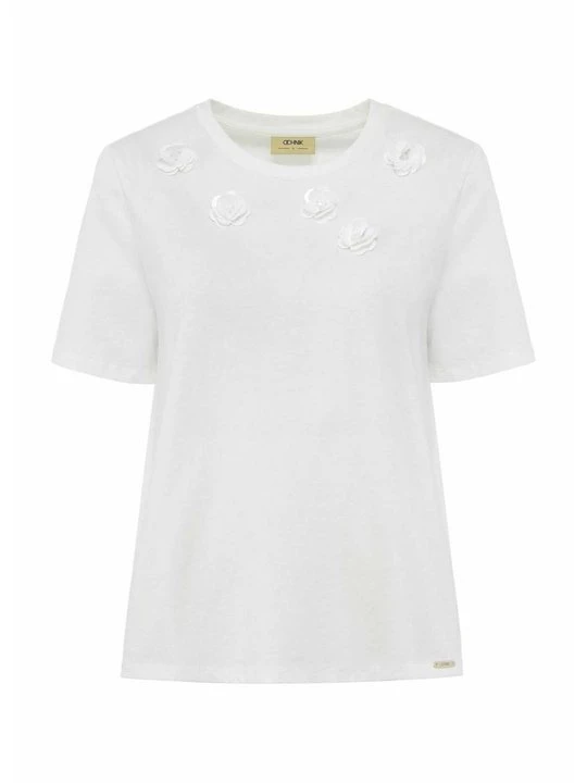 Foto van product T-shirt print Ochnik wit