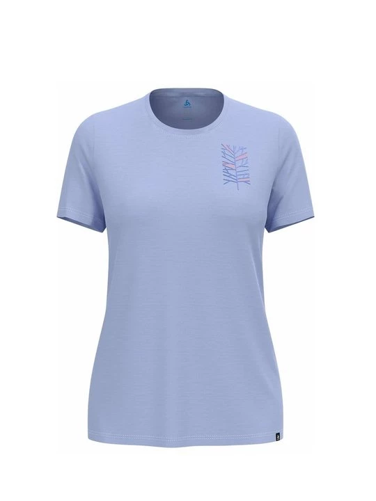 Foto van product T-shirt print Odlo blauw