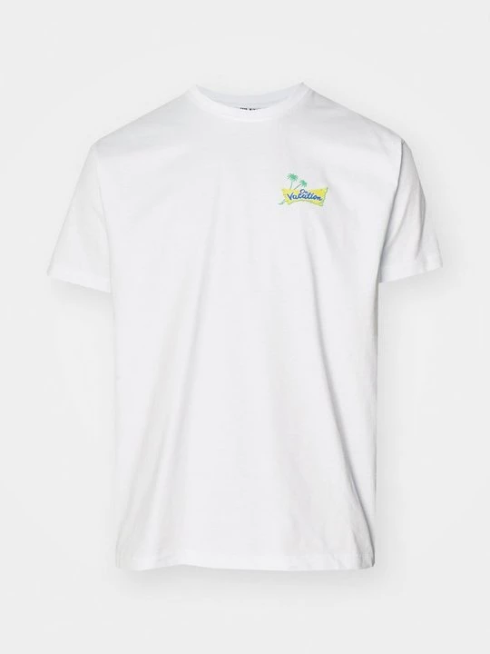 Foto van product T-shirt print On Vacation wit