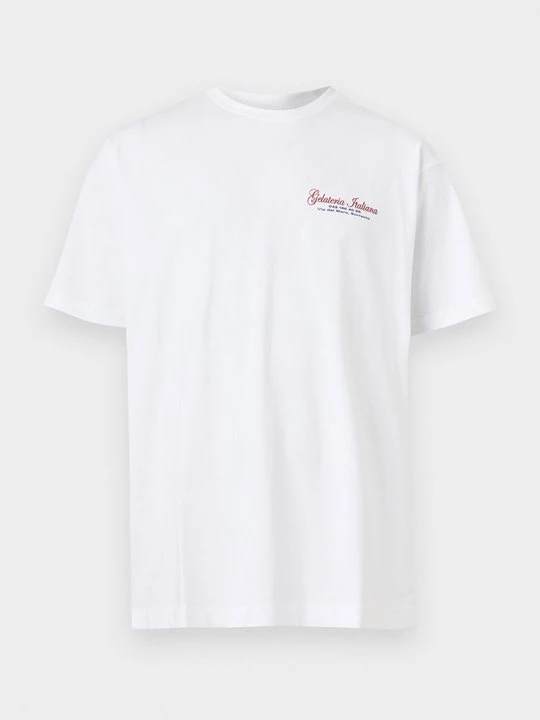 Foto van product T-shirt print On Vacation wit