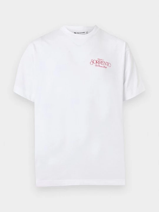 Foto van product T-shirt print On Vacation wit