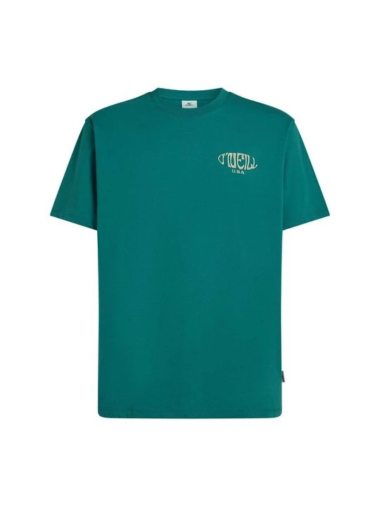 Foto van product T-shirt print O'Neill donkergroen