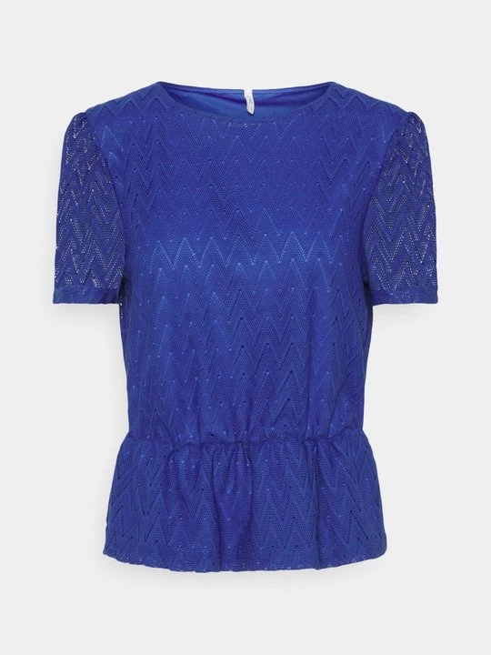 Foto van product T-shirt print Only blauw
