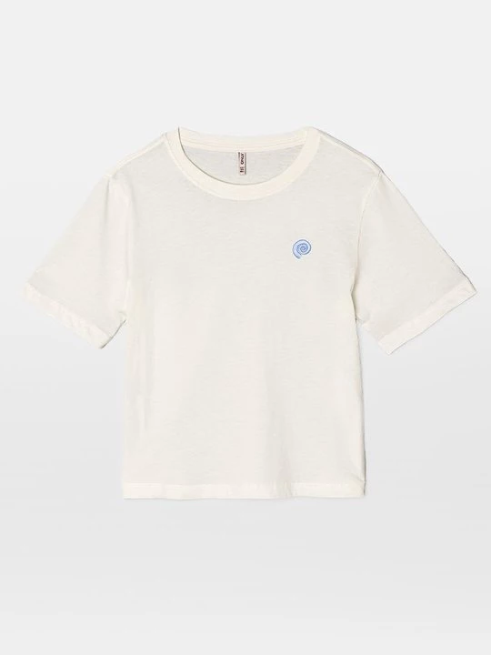 Foto van product T-shirt print ONLY GIRLS crème