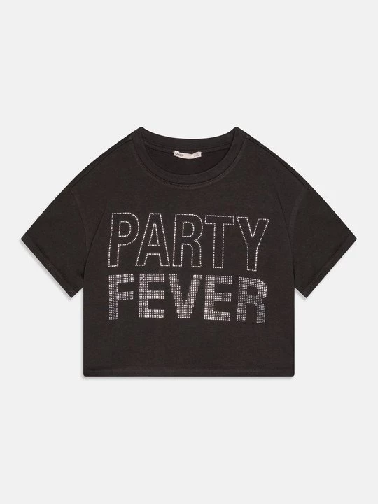 Foto van product T-shirt print ONLY GIRLS crème