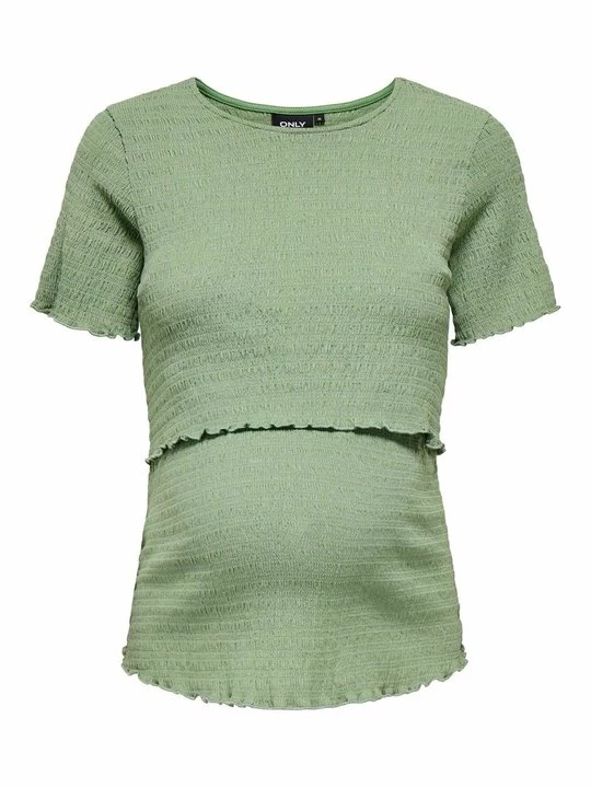 Foto van product T-shirt print Only groen