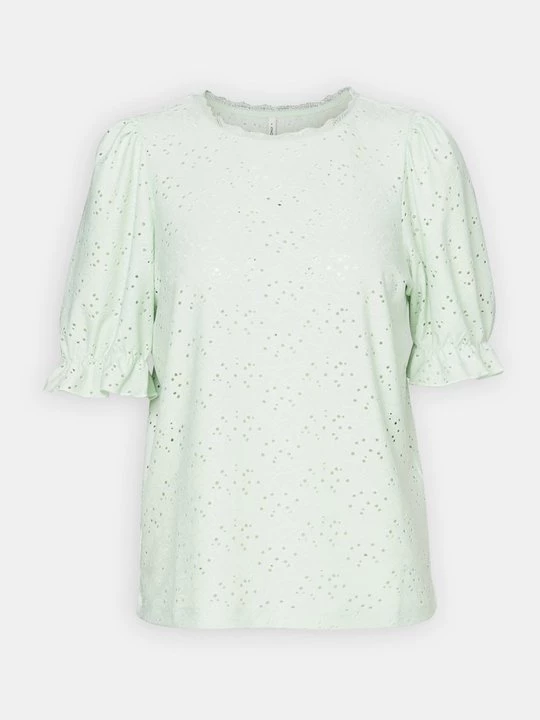 Foto van product T-shirt print Only lichtgroen