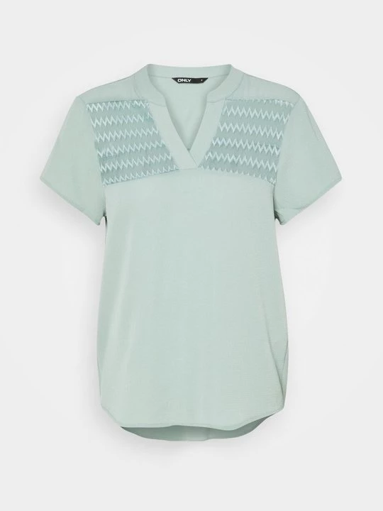 Foto van product T-shirt print Only lichtgroen