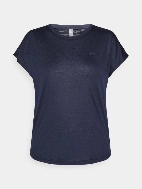 Foto van product T-shirt print Only Play donkerblauw