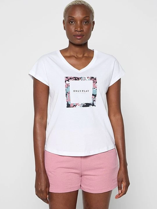 Foto van product T-shirt print Only Play wit