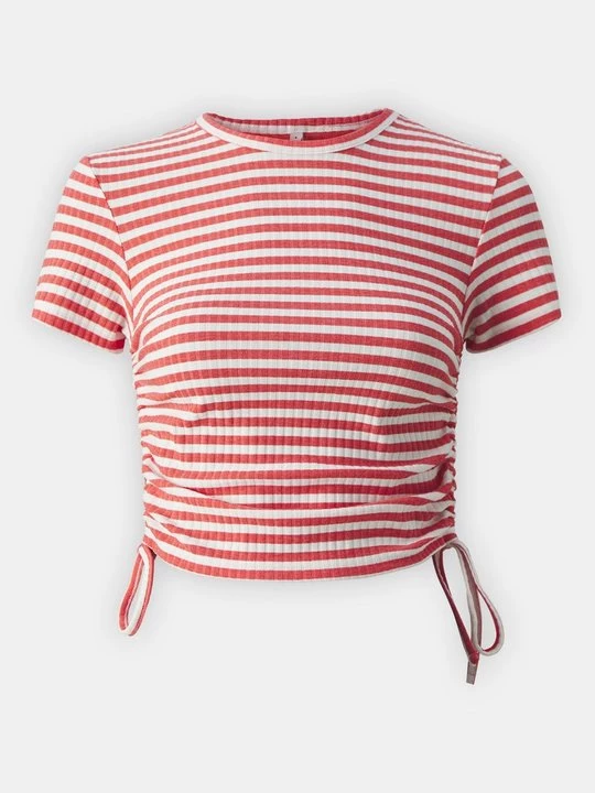 Foto van product T-shirt print Only roze