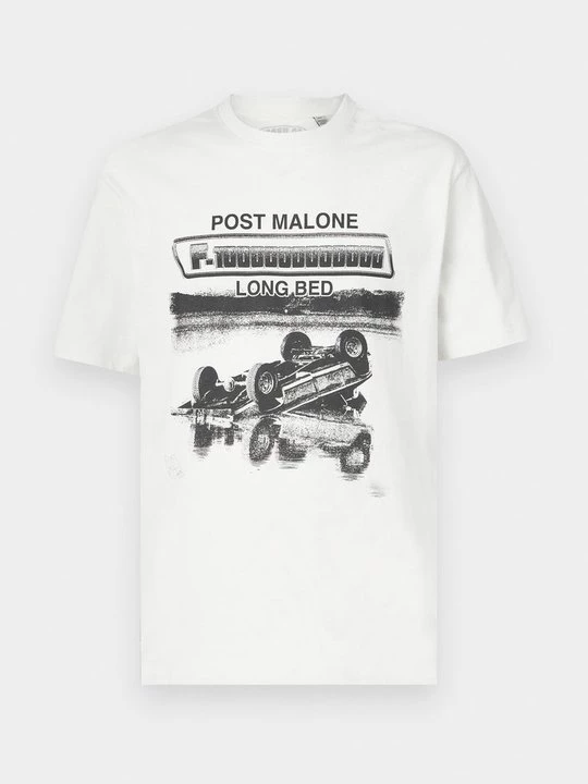 Foto van product T-shirt print Only & Sons crème