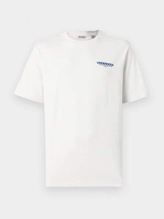Foto van product T-shirt print Only & Sons crème