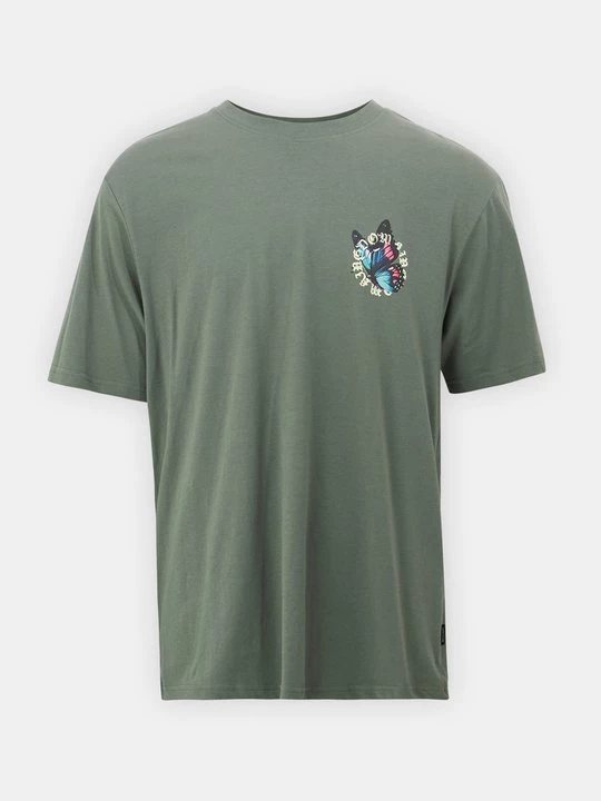 Foto van product T-shirt print Only & Sons grijs