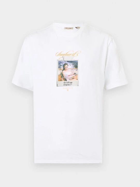 Foto van product T-shirt print Only & Sons wit