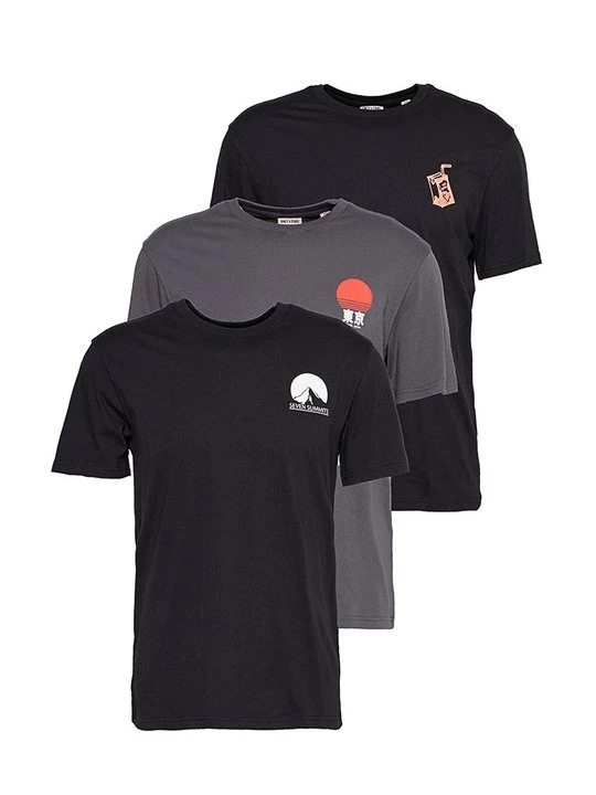 Foto van product T-shirt print Only & Sons zwart