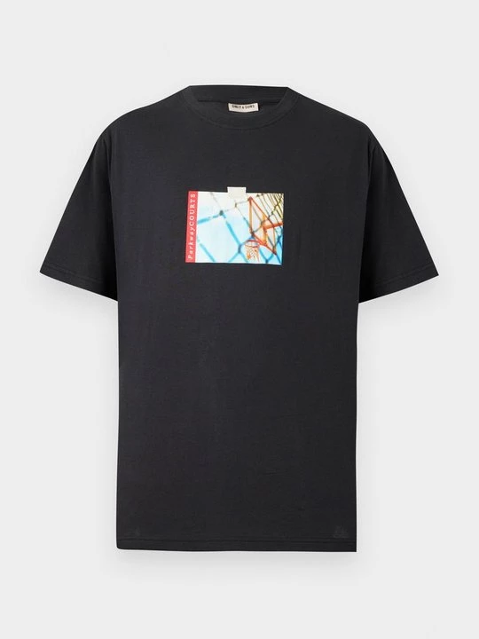 Foto van product T-shirt print Only & Sons zwart