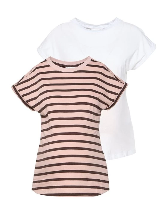 Foto van product T-shirt print Only wit