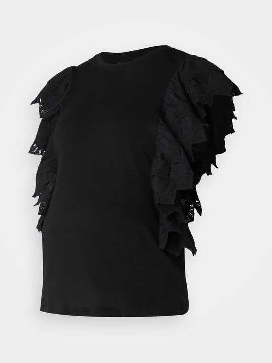 Foto van product T-shirt print Only zwart