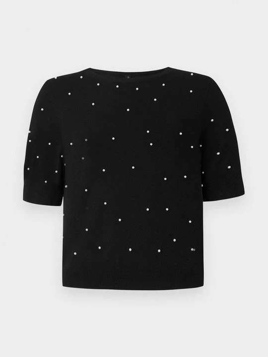 Foto van product T-shirt print Only zwart