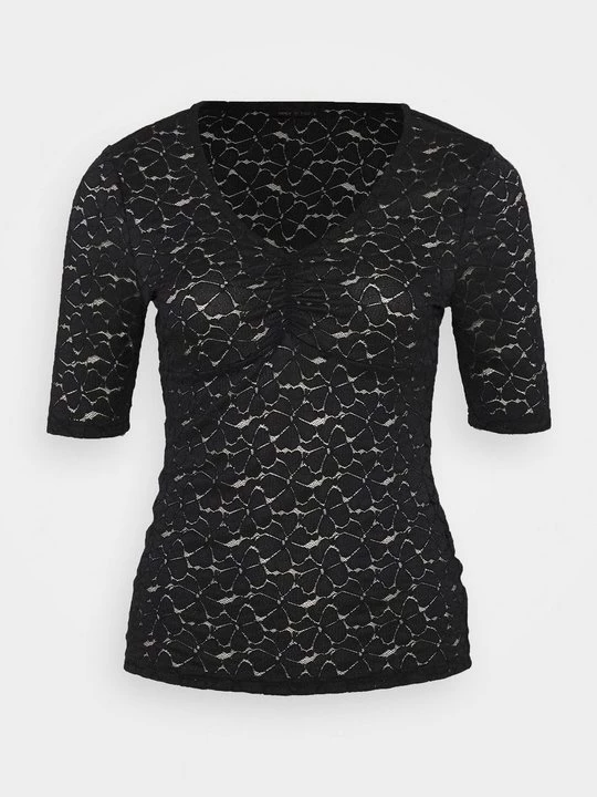Foto van product T-shirt print Only zwart