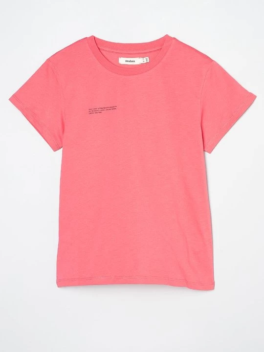 Foto van product T-shirt print PANGAIA donkerroze