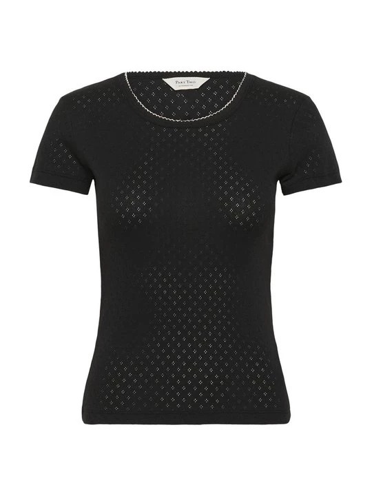 Foto van product T-shirt print Part Two zwart