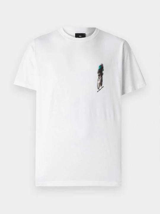 Foto van product T-shirt print Paul Smith wit