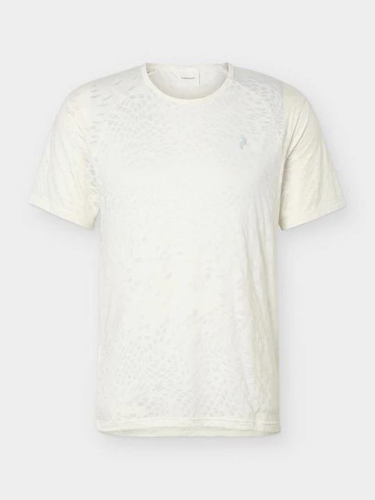 Foto van product T-shirt print Peak Performance crème