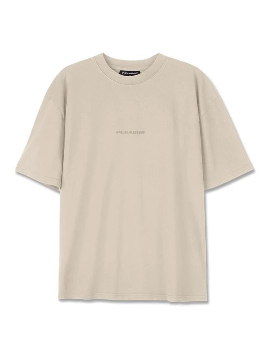 Foto van product T-shirt print Pegador beżowy