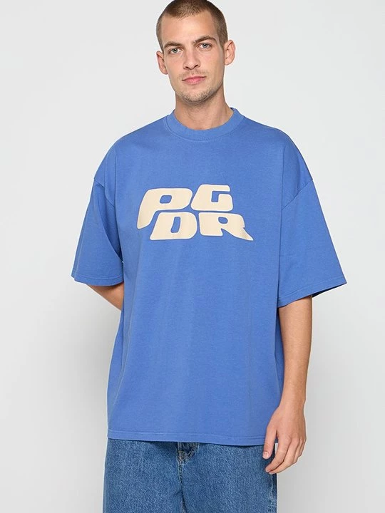 Foto van product T-shirt print Pegador blauw