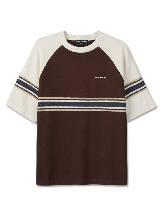 Foto van product T-shirt print Pegador bruin