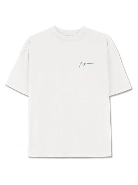 Foto van product T-shirt print Pegador crème