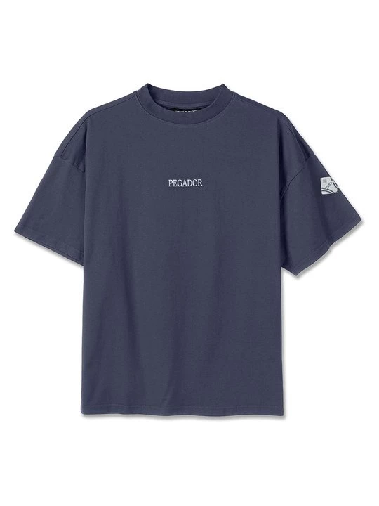 Foto van product T-shirt print Pegador donkerblauw