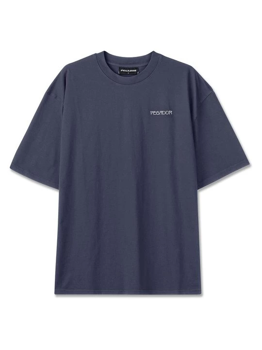 Foto van product T-shirt print Pegador donkerblauw