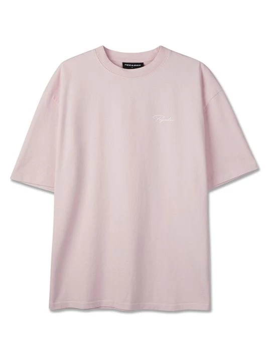 Foto van product T-shirt print Pegador donkerroze