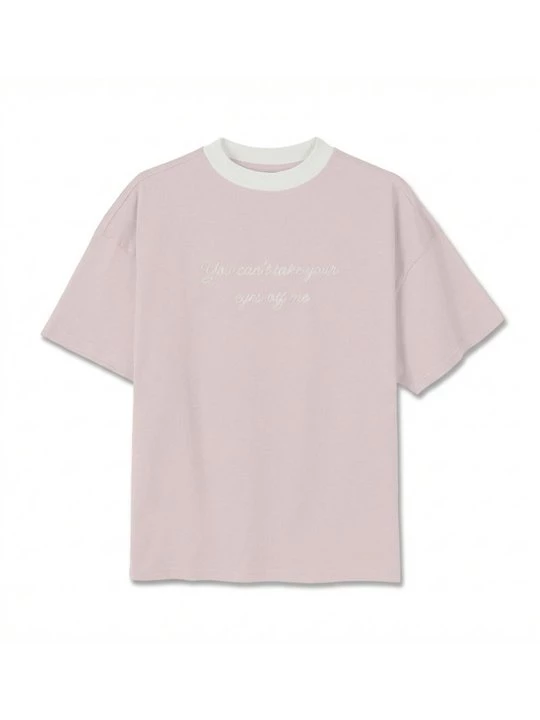 Foto van product T-shirt print Pegador donkerroze